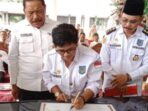 Pengukuhan APDESI di hadiri ketua DPRD BU tekan pencanangan desa statistik
