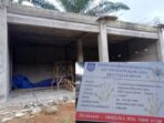 Pembangunan kios di desa tanah hitam diduga tidak sesuai RAB