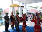 Bupati Kopli Ansori Menyambut Kedatangan Dandim 0409 Disambut Dengan Meriah