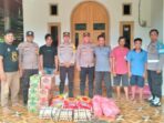Gerak cepat Kapolres Konawe Utara Membantu Korban Bencana Kebakaran 3 rlRumah di Desa Pondoa Kec. Wiwirano