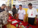 Pemdes  desa tabat laut Laksanakan Titik Nol Jenis Kegiatan Pembangunan Fisik rabat beton.