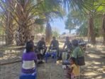 Satgas Pamtas RI-RDTL Yonarhanud 15/DBY Pos Oepoli Tengah Laksanakan Anjangsana di Desa Natemnanu