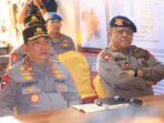 Kapolri Tinjau Posko Pengungsi Erupsi Gunung Lewotobi di NTT