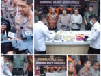 Sat Res Narkoba Polrestabes Makassar.Laksanakan Giat Pemusnahan Barang Bukti Terkait Giat Ungkap Kasus TP Narkotika Dari Rekan Rekan