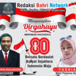 Semarakkan Kemerdekaan dengan Semangat Baru, Jajaran Redaksi Media Online Bahri Network mengucapkan Selamat HUT RI ke – 80