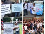 Kantor Satpol PP Dan Kantor Walikota Tangerang Digeruduk Ratusan LSM dan Wartawan, Meminta Kabid Dan Kasie Gakumda Di Copot