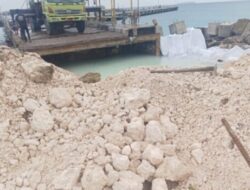 Kontraktor Proyek Dermaga di Pulau Enggano Bengkulu Utara Diduga Gunakan Material Lokal, Pengawasan dipertanyakan?
