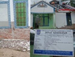 Anggaran Ratusan Juta, Kusen Kayu dan Rangka Plafon Tidak Diganti, Proyek PUSTU Desa Taba Baru Jadi Sorotan