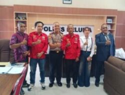 Kapolres Seluma Sambut Kunker Ketum OMBB M. Diamin, Bahas Sinergitas dan Pelayanan Publik