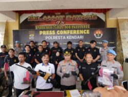 Kombes Pol Safi’i Nafsikin Pimpin Pengungkapan 6 Kasus, Senpi Rakitan dan 7 Peluru Diamankan