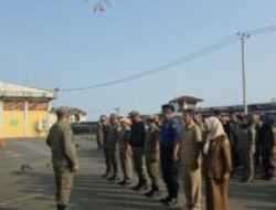 Wujudkan Kenyamanan 411 Ribu Warga, Pemkot Bengkulu Gelar Apel Gabungan Tertibkan Kawasan Pasar Minggu Secara Humanis.