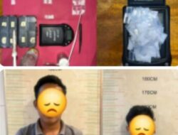 SATRESNARKOBA POLRES EMPAT LAWANG AMANKAN DUA TERDUGA PENGEDAR SABU, 40 PAKET BERHASIL DIAMANKAN