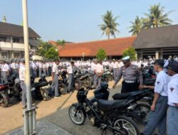 SATLANTAS POLRES CILEGON SOSIALISASIKAN TERTIB BERLALU LINTAS DAN TERTIBKAN KNALPOT TIDAK SESUAI SPESIFIKASI TEKNIS